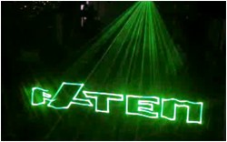 Лазерное шоу для завода Ратеп