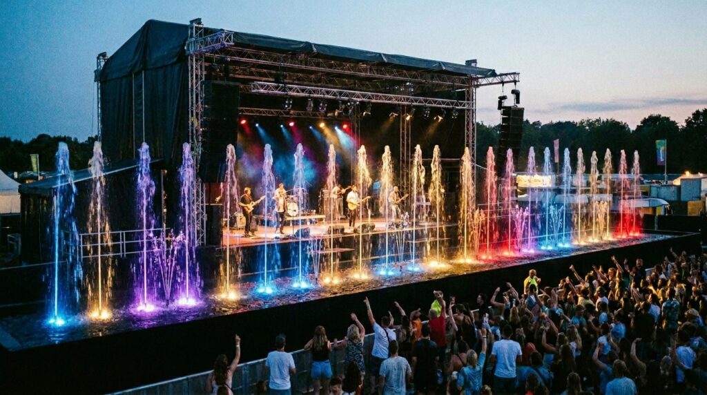 шоу фонтанов